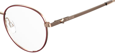 Premium Women Moschino Love Model Eyeglasses: MOL581 - Burgundy- SpecSMART Eye Clinic (Zoom View)